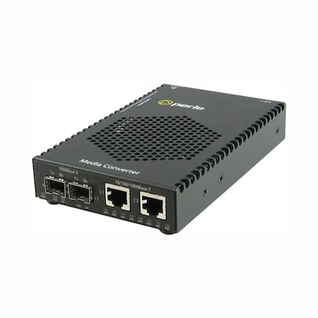 Perle Systems S-1110Dp-Dsfp Media Converter 05082014